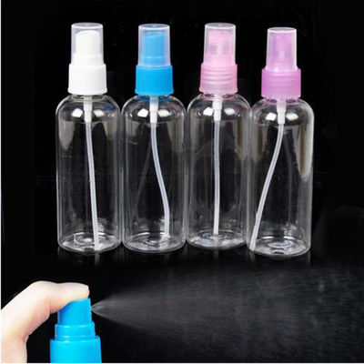 Non Spill Any Color SGS Approval Plastic Spray Pump Bottle 100ml