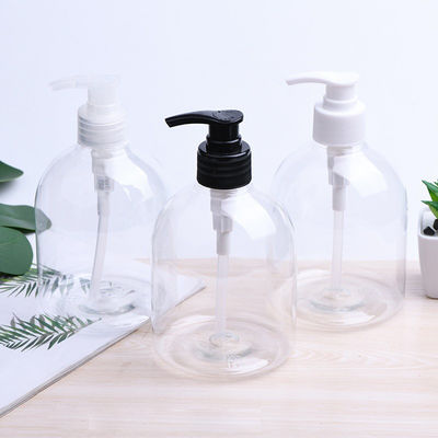 بطری های پمپ پلاستیکی شفاف SGS 500ml