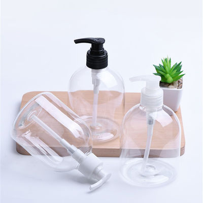 بطری های پمپ پلاستیکی شفاف SGS 500ml